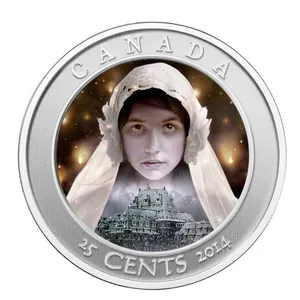 
2014 25c Haunted Canada: Ghost Bride - Lenticular Coin
SKU: 129430