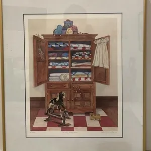 Framed signed/numbered (257/295) Print by Marilyn
