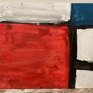 Original Painting by Maddison - Grade 2. Red,