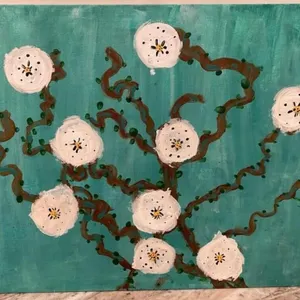 Original Painting by Bexley - Grade 2. Bloomin'.