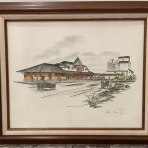 Framed signed/numbered (23/175) Print by Sharis