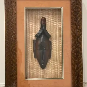 Framed Shadow Box Decor Picture. 11" x 15.5".