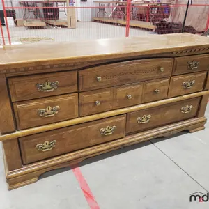 Solid Wood 8-Drawer Dresser
 UNRESERVED