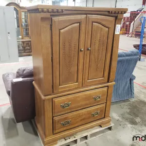 Solid Wood Wardrobe/Dresser
 UNRESERVED