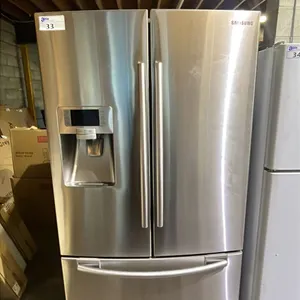 SAMSUNG 36" WIDE FRENCH DOOR FRIDGE WITH BOTTOM FREEZER DRAWER