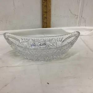 PINWHEEL CRYSTAL SERVER - “BOAT SHAPED”