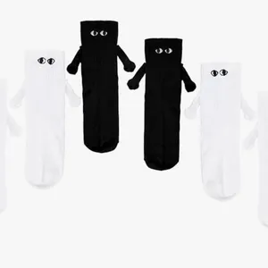 3 Pairs Hand Holding Socks, Friendship Socks Holding Hands Socks Couple Socks Funny Cute Magnetic Su