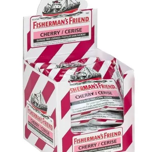 Fisherman’s Friend Cherry Sugar Free Lozenges 8 x 22 Count Packets