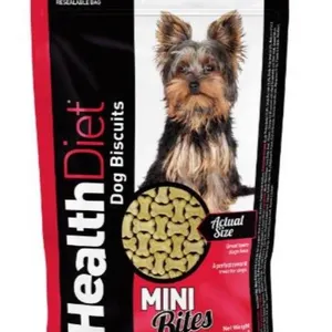 Health Diet Mini Bites Dog Biscuits, 4 lb, Net Weight 1.81 kg