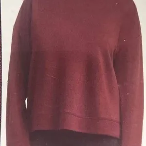 Danskin Women’s Pullover Sweatshirt XL/TG in Maroon