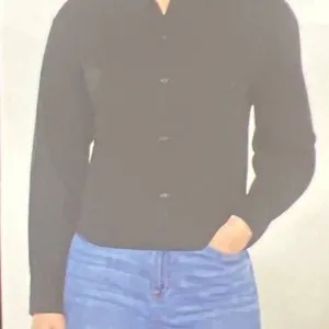 Gap Long-Sleeve Black Shirt, Women’s Medium, Model 511809
