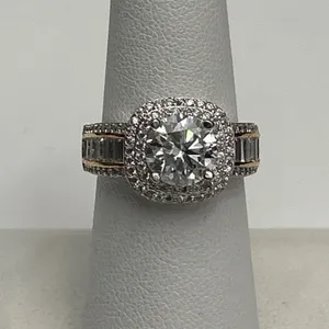 $1300 APPRAISED 2.00 CARAT MUKLTI STONE DRESS RING
