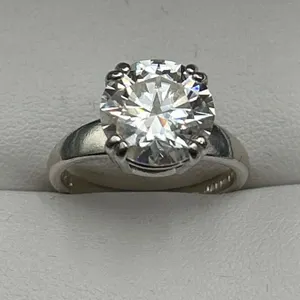 $2925 APPRAISED 5.00 CARAT SOLITAIRE RING
