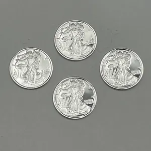 4 One-Gram Fine Silver Liberty .999  Coins