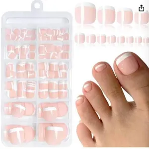 Lifextol 120pc Ombre Press On Nails for Women with Adhesive Tabs