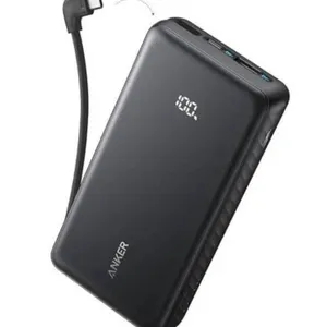 Anker A1691 Zolo Power Bank 20K/30W with Built-in USB-C Cable
