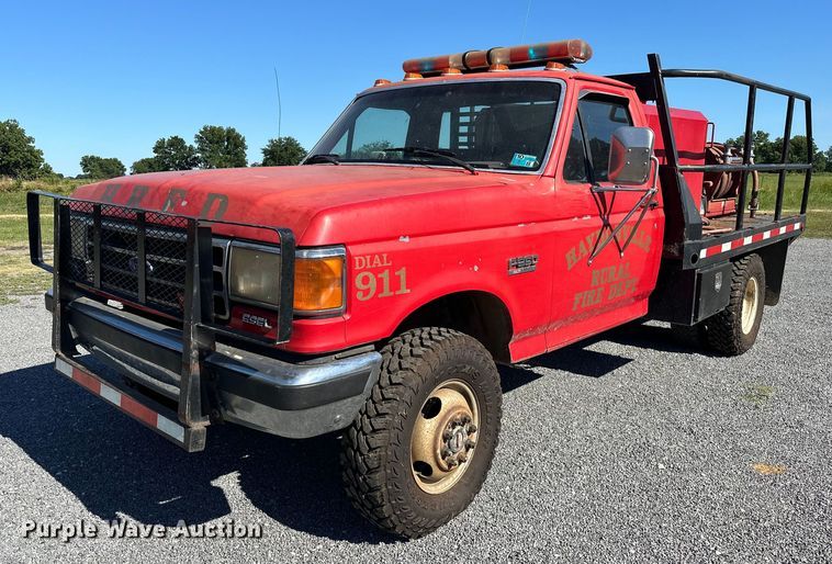 1990 Ford  F350 brush fire truck
