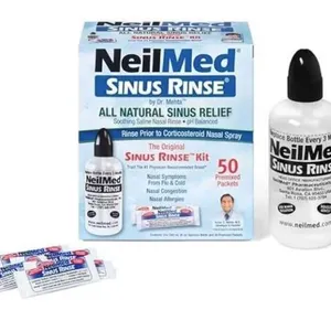 NeilMed Sinus Rinse Kit with 50 Premixed Packets