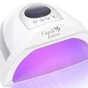 Candy Lover 2-in-1 UV/LED Nail Lamp, 132W With Digital Timer Display