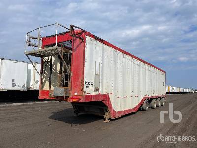 2002 Fericar F CS 53 ft x 102 in Quad/A Belly Open-Top Chip Trailer
