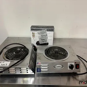 (3) Single Burners
 UNRESERVED