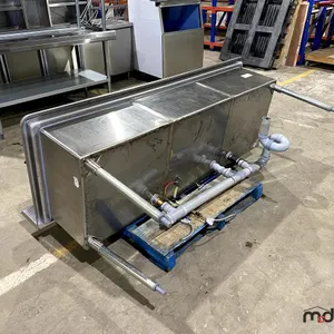 3-Compartment Stainless Steel Sink
 UNRESERVED