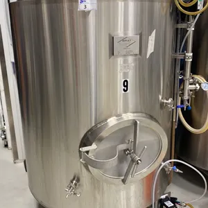 10HL JACKETED BRITE BEER TANKS, 1.5" TC FITTINGS, 6" DRY HOP PORTS, THERMOSTAT CONTROLS,