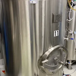 10HL JACKETED BRITE BEER TANKS, 1.5" TC FITTINGS, 6" DRY HOP PORTS, THERMOSTAT CONTROLS,