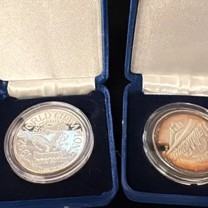 TWO CANADIAN 1OZ SILVER COINS