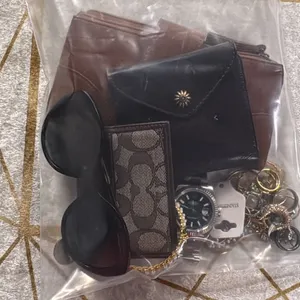 BAG OF JEWELRY, WATCH, SUNGLASSES AND WALLETS