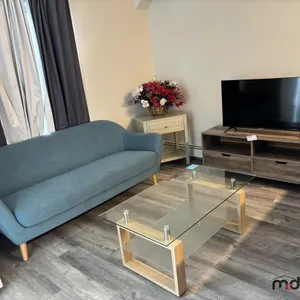 Sofa & (3) Tables (TV not included)
 UNRESERVED