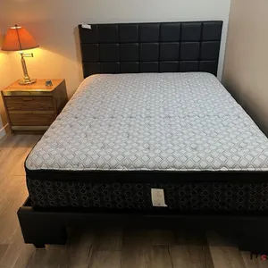 Mattress, Bed Frame, Night Stand & Lamp
 UNRESERVED