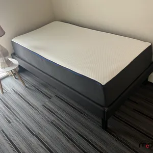 Mattress, Bed Framed, Side Table & Lamp
 UNRESERVED