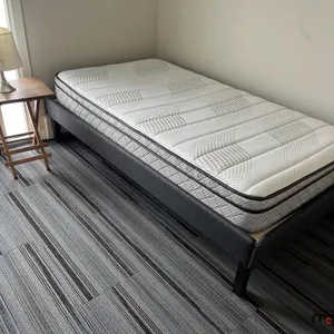 Springwell Mattress, Bed Frame, Lamp & Side Table
 UNRESERVED
