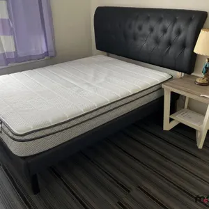 Springwall Mattress, Bedframe, Side Table & Lamp
 UNRESERVED