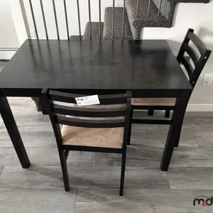 Dining Table w/ (2) Chairs
 UNRESERVED