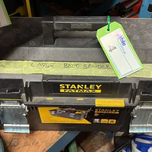 MAKITA 9924DB BELT SANDER IN CASE-WITH SOME BELTS