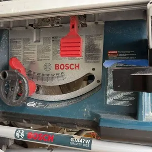 BOSCH MODEL 4100XC PROFESSIONAL 10" JOBSITE SAW WITH GRAVITY-WISE WHEELED STAND