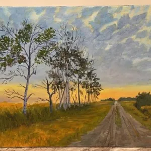 Original Painting on Stretch Canvas by Ian Gray -
