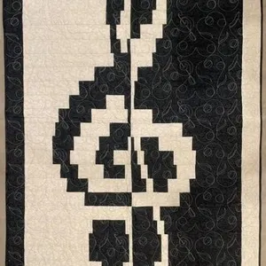 Quilted Wall Hanging 33" x 51" by Marilyn McEwen
