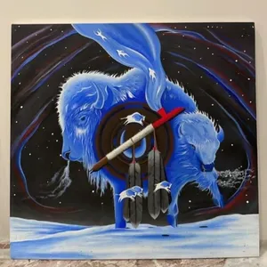 Original Painting on Stretch Canvas by. S. D.