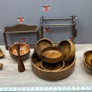 Asst. of Wooden Items - Bowls, Spoons etc.
