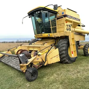 New Holland TR 98 SP Combine & New Holland 971 Pick-up Header; SN.562484