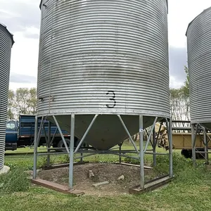 Westeel Rosco 2000 Bushel Hopper Bottom Grain Bin;