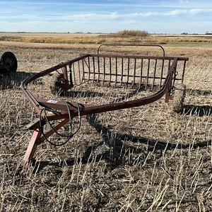 Shopbuilt Flax Straw Buncher