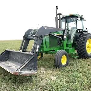 John Deere 4440 2WD Tractor & Allied Buhler 2795 Front End Loader; SN.066455RW