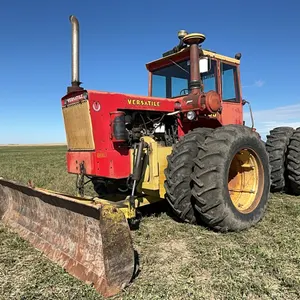 Versatile 800 4WD Tractor & Degelman Dozer Blade; SN.8003031305