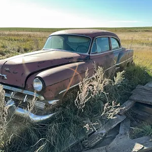 1954 Chev Bel Aire Model 10-11W 2 Door Car; SN.41011100592 - For Parts - Not Running