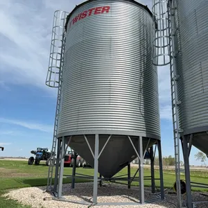 Twister 18-06 5400 Bushel Hopper Bottom Grain Bin; SN.111638