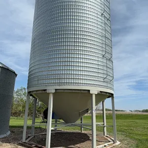 Meridian 3700 Bushel Hopper Bottom Grain Bin; SN.CC16-105